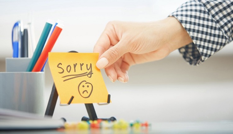 Different ways to say sorry